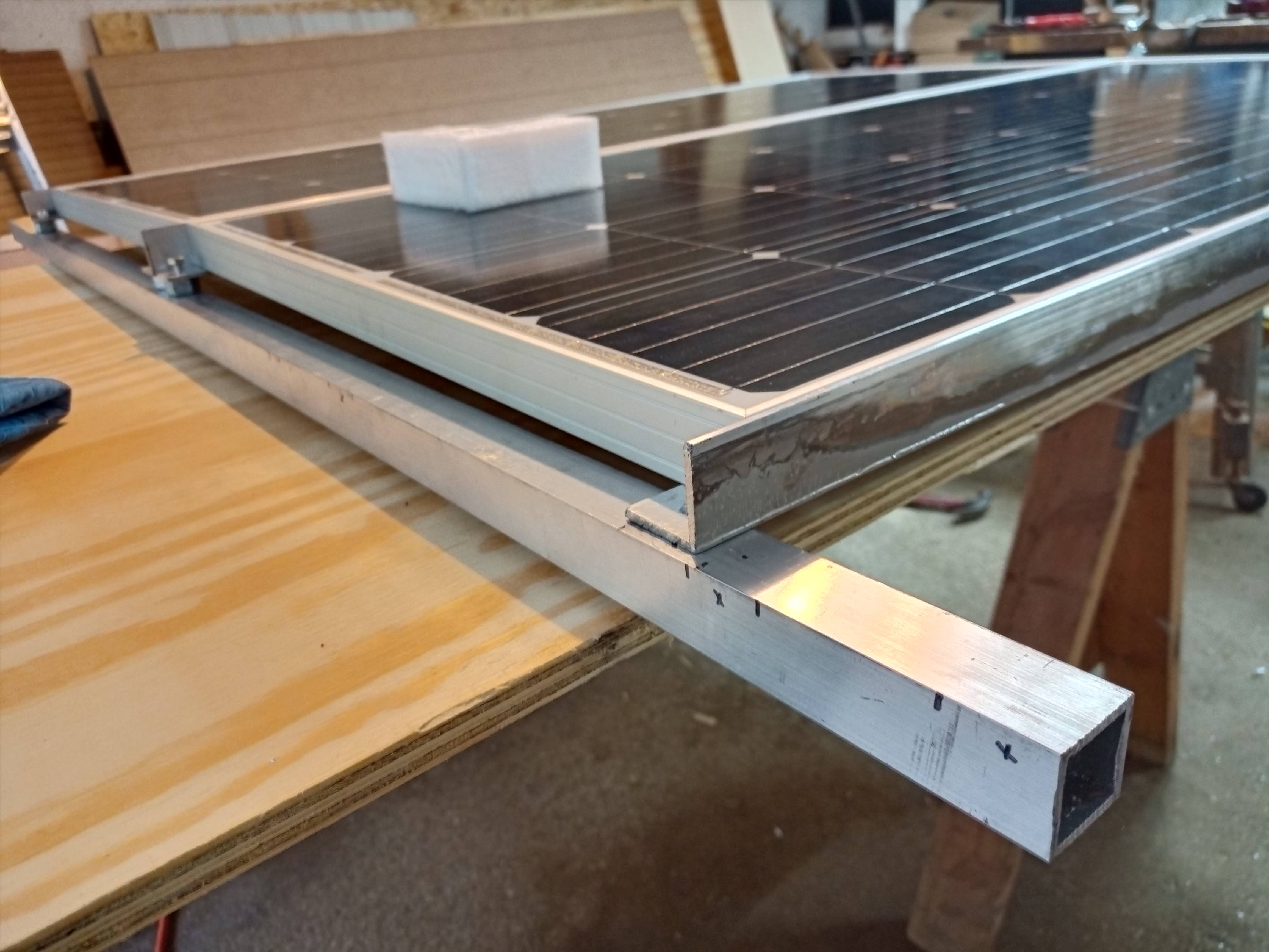 Progress On Our Solar Rack, Battery System, and Interior Construction ...